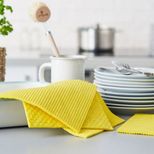 EcoLiving Compostable Cleaning Cloths 4 Pack