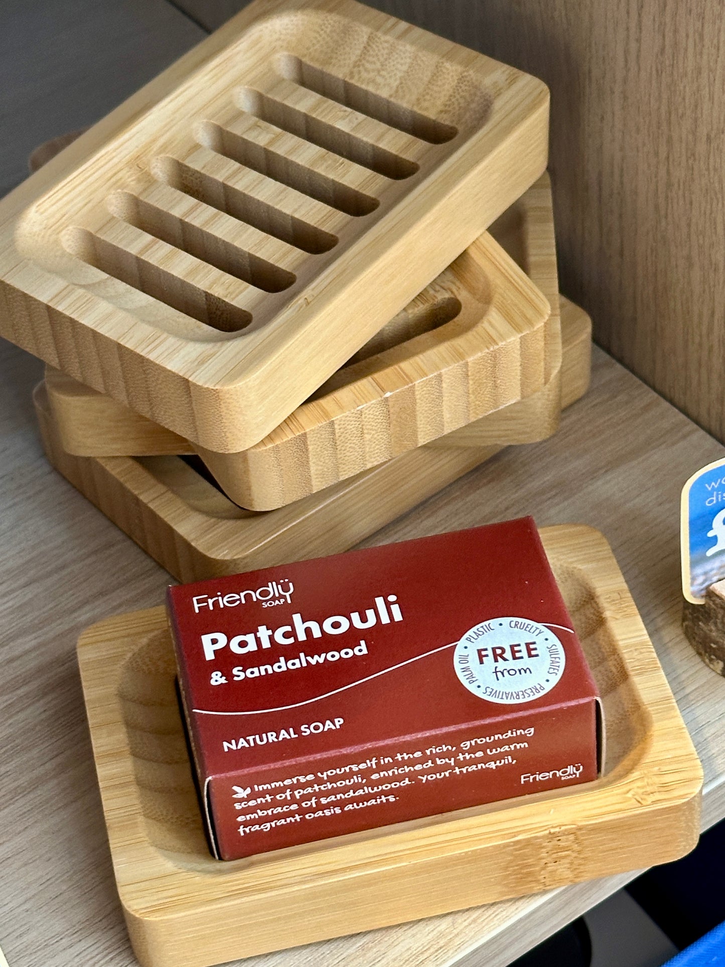 Bamboo Soap Dishes