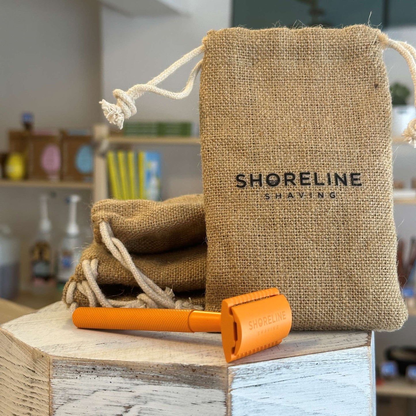 Shoreline Safety Razor - Orange