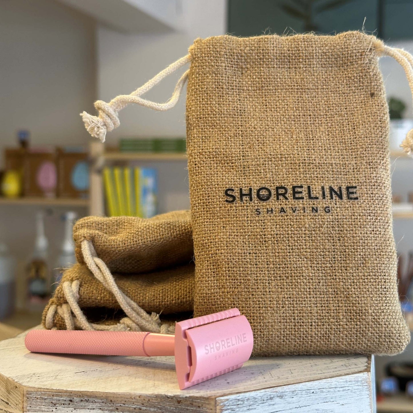 Shoreline Safety Razor - Pink