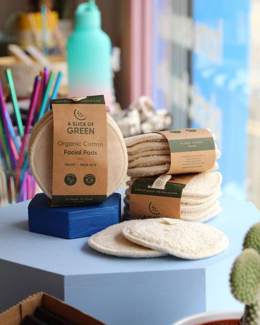 Reusable Organic Cotton Facial Wipes
