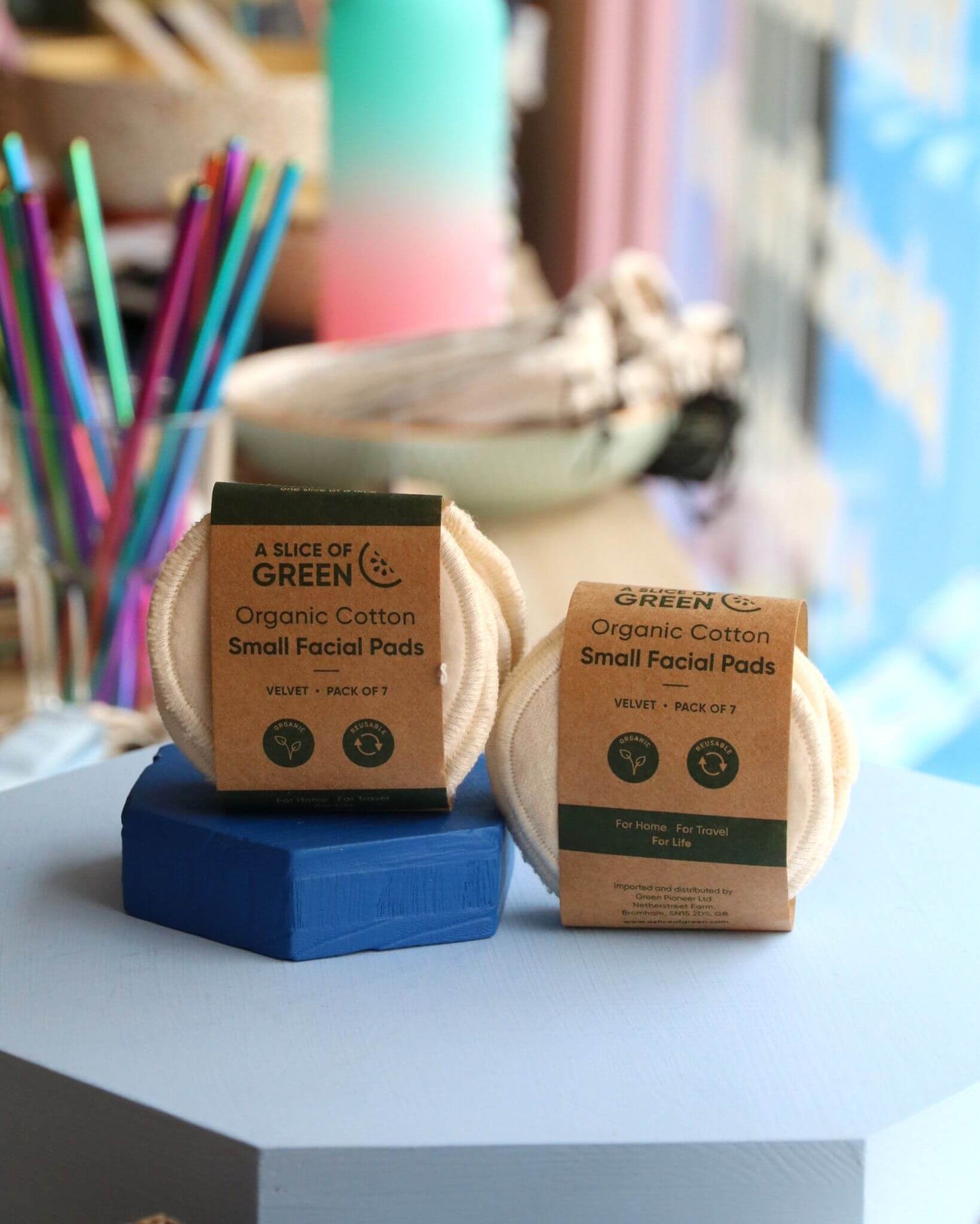 Reusable Organic Cotton Facial Wipes