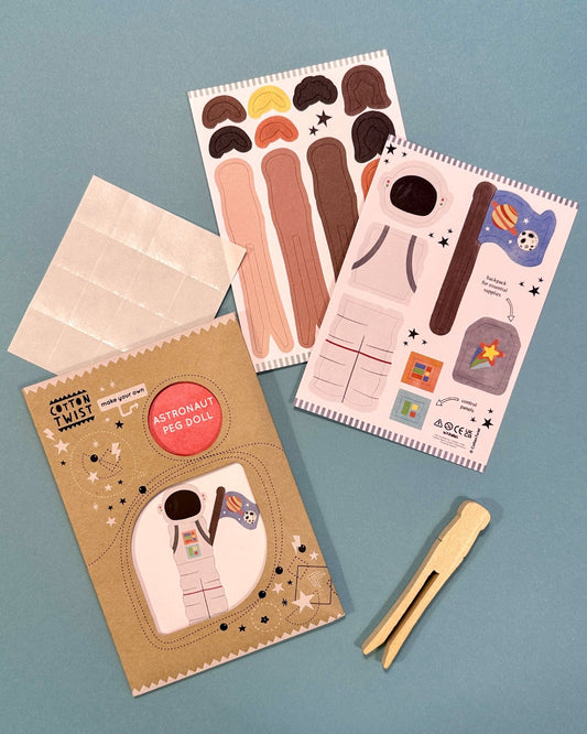 Make Your Own Astronaut Peg Doll