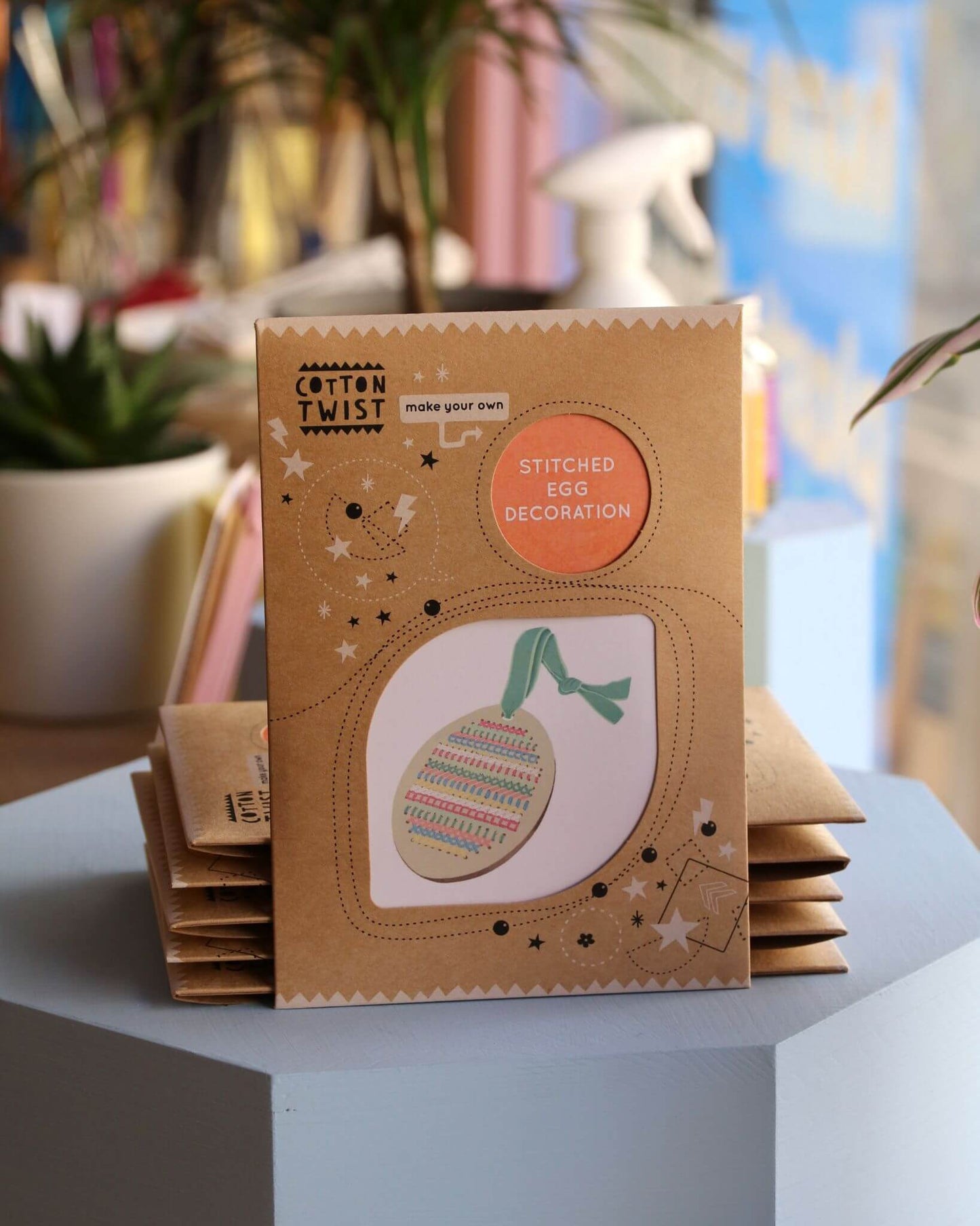 Make Your Own Stitched Egg Decorations