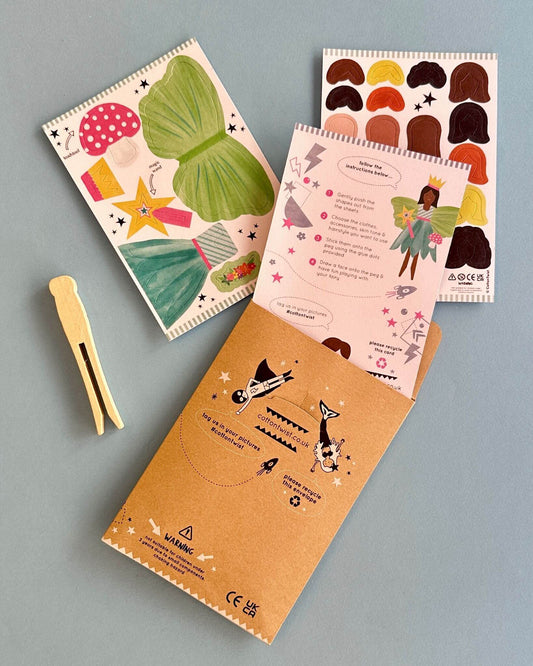 Make Your Own Fairy Peg Doll