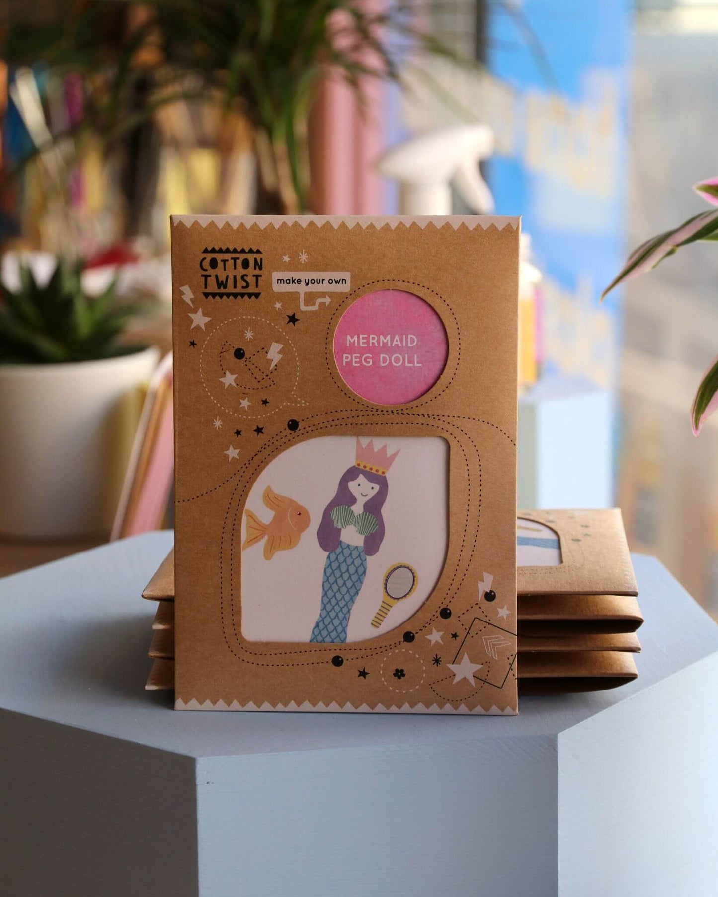 Make Your Own Mermaid Peg Doll