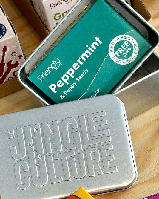 Metal Travel Soap Storage Tin