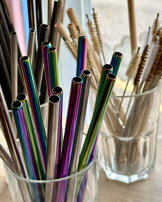 Reusable Metal Drinking Straws