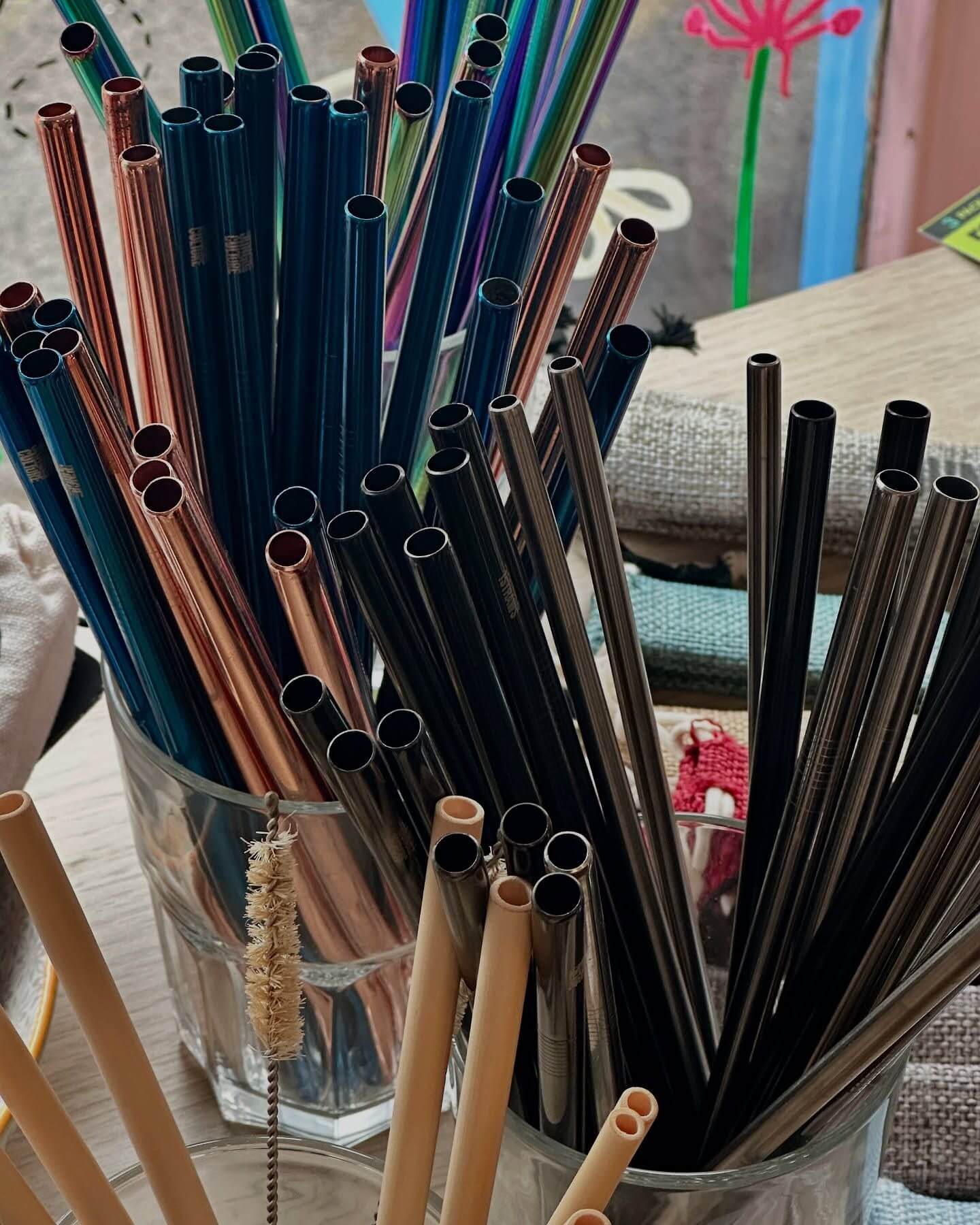 Reusable Metal Drinking Straws