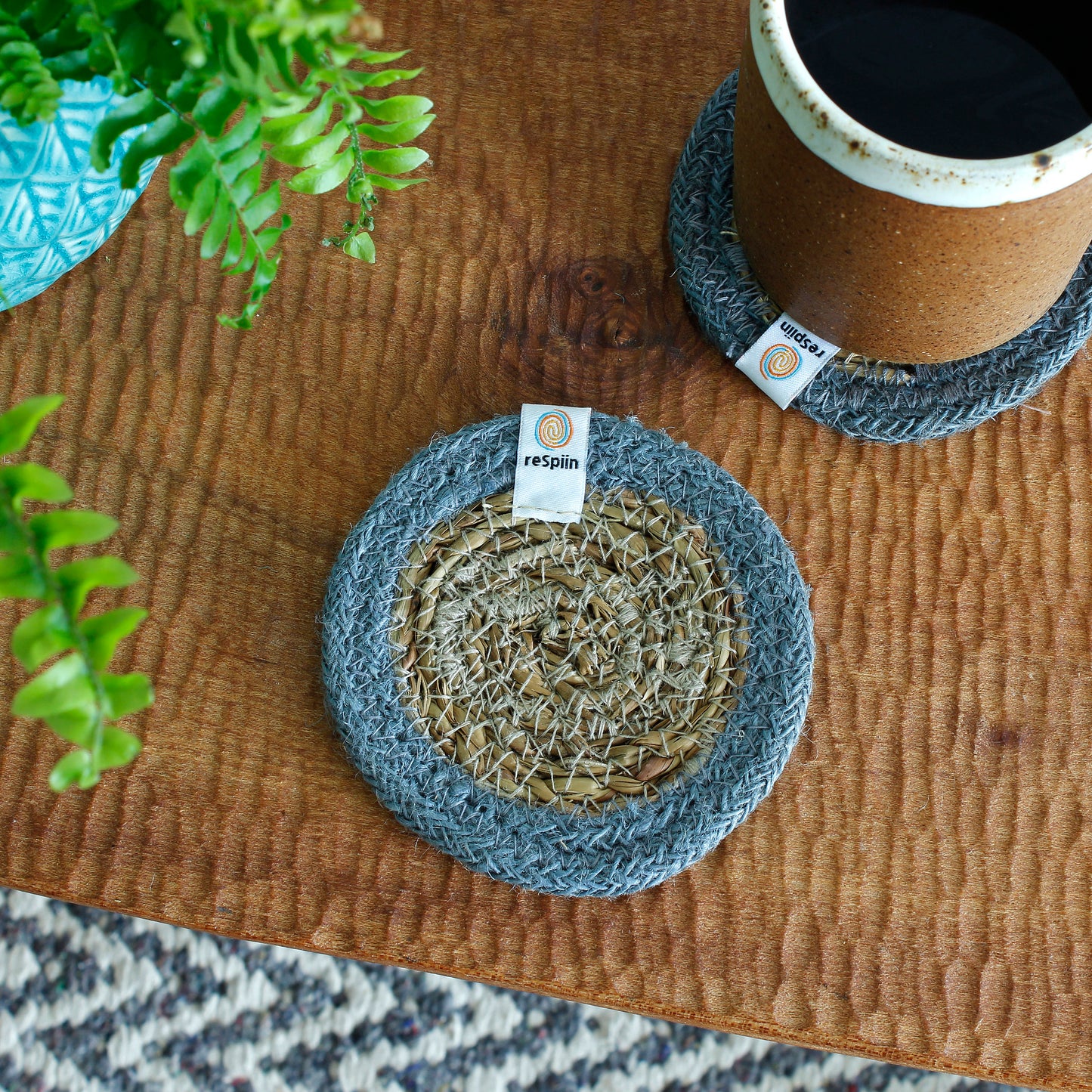 Seagrass + Jute Coasters