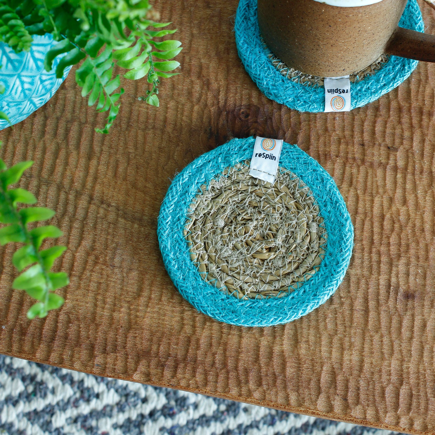 Seagrass + Jute Coasters