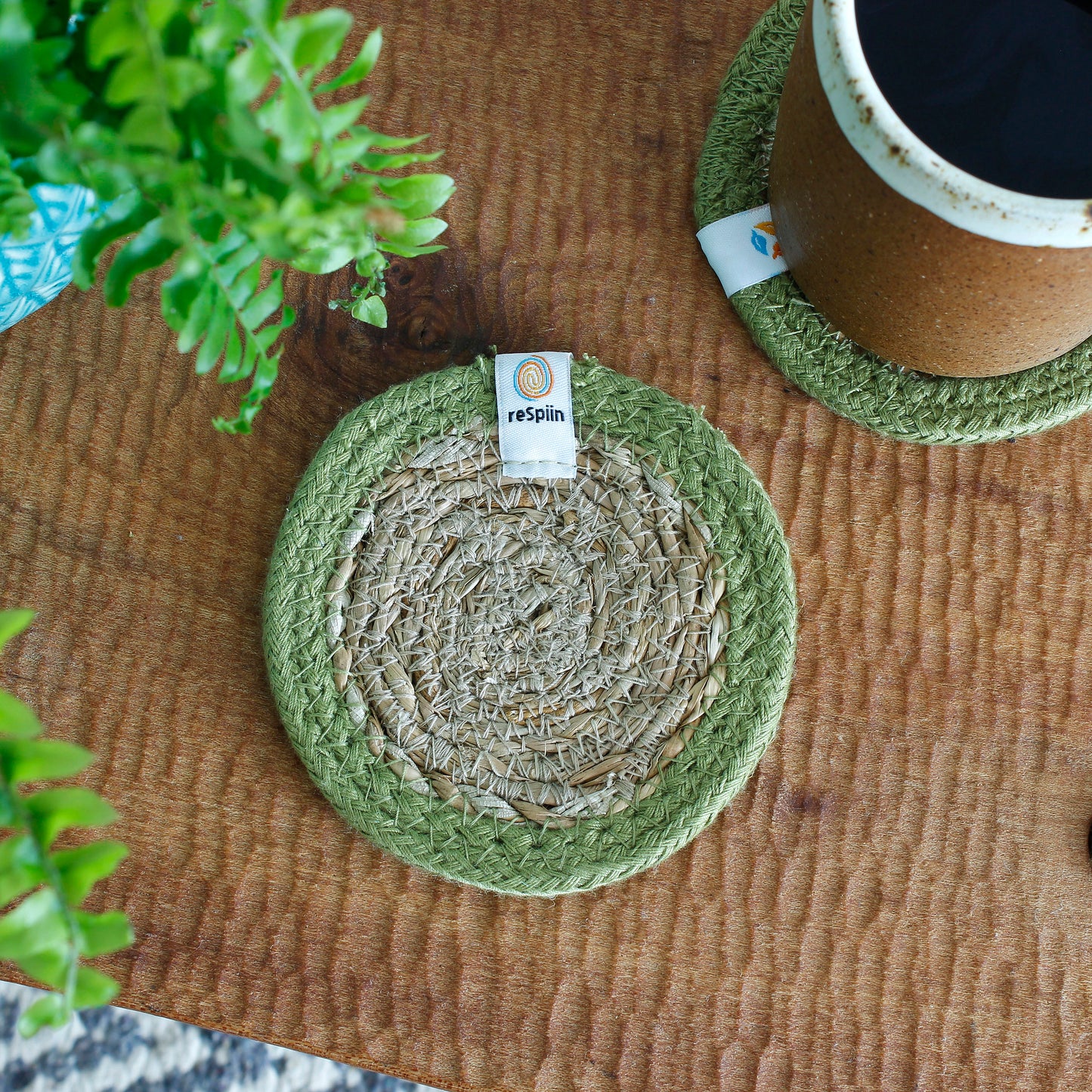 Seagrass + Jute Coasters