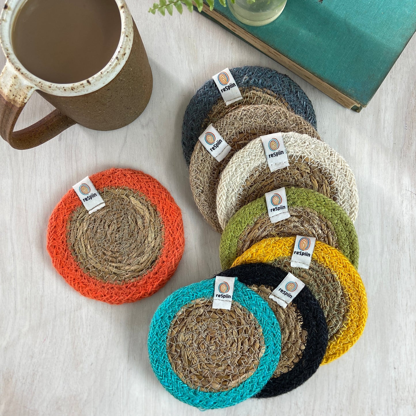 Seagrass + Jute Coasters