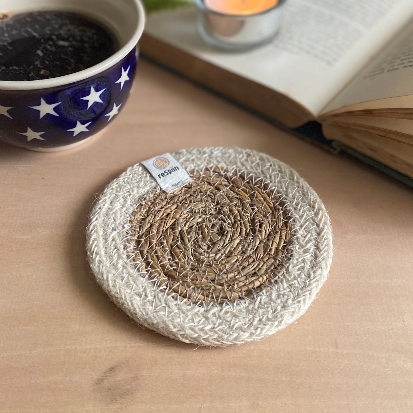 Seagrass + Jute Coasters