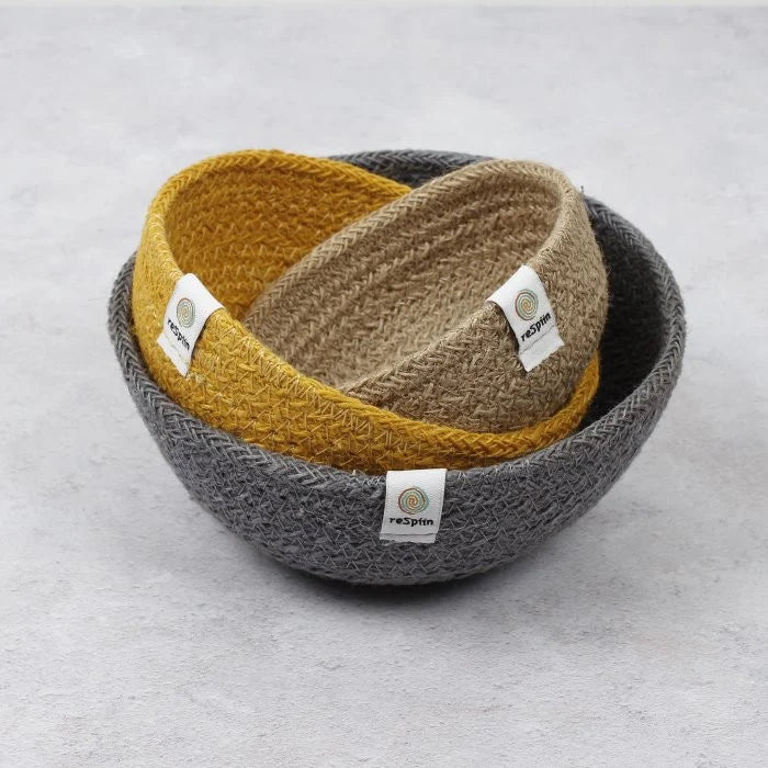 Small Jute Bowl Sets - Beach