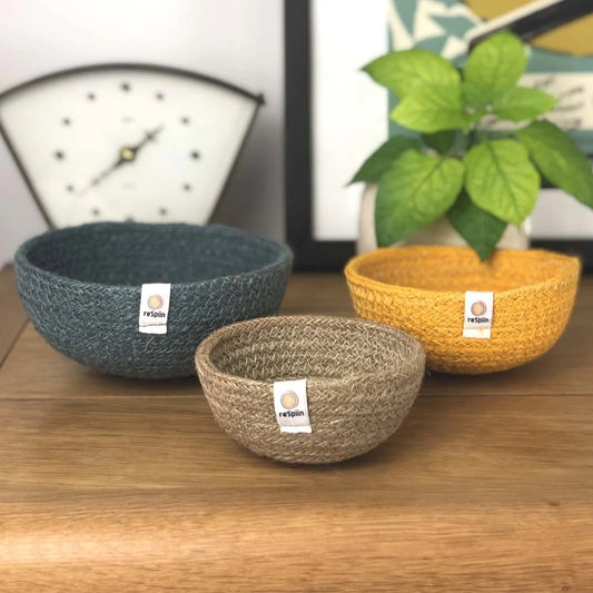 Small Jute Bowl Sets - Beach