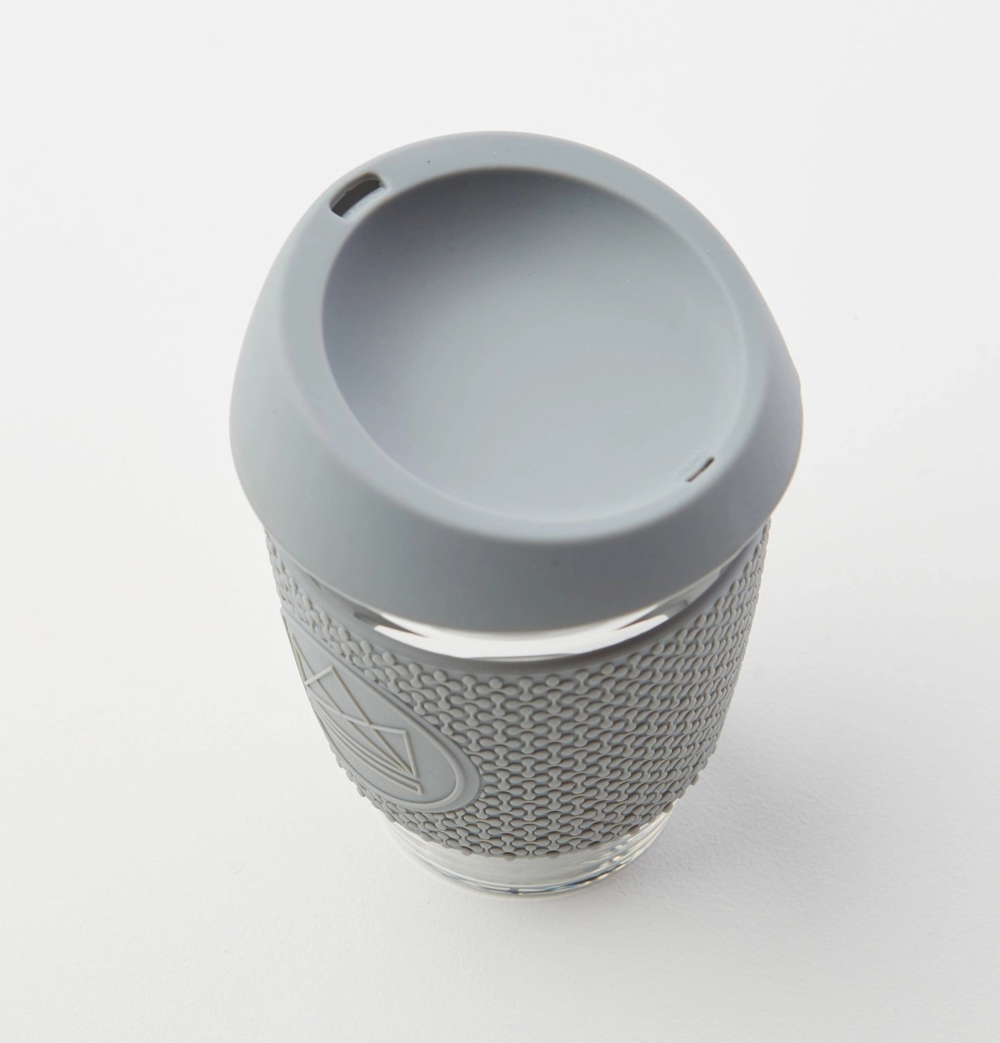 12oz Glass Reusable Coffee Cup - Forever Young