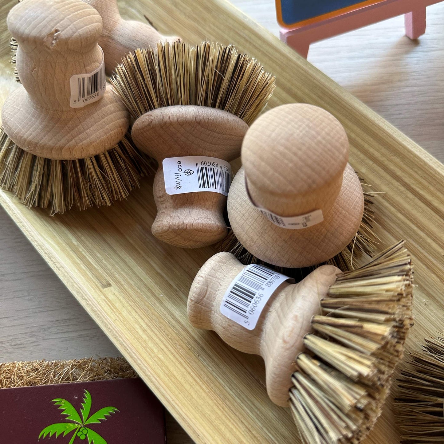 Wooden Pot Brushes