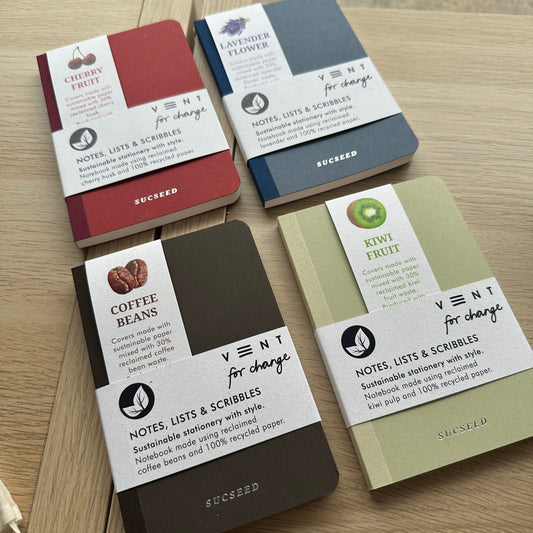 VENT For Change A6 Notebooks