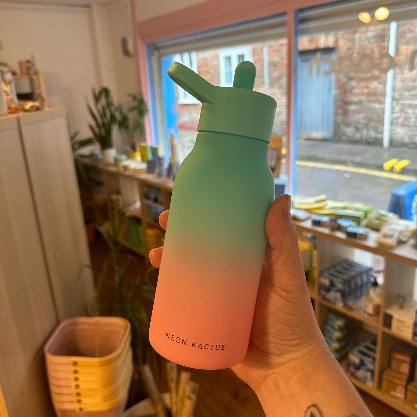 Neon Kactus 340ml Tritan Water Bottles