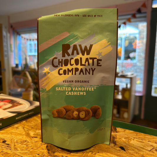 Salted Vanoffee Cashews - The Raw Chocolate Company