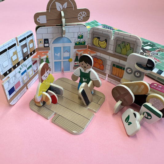 Mini Refill Cafe PlayPress Toys Playset