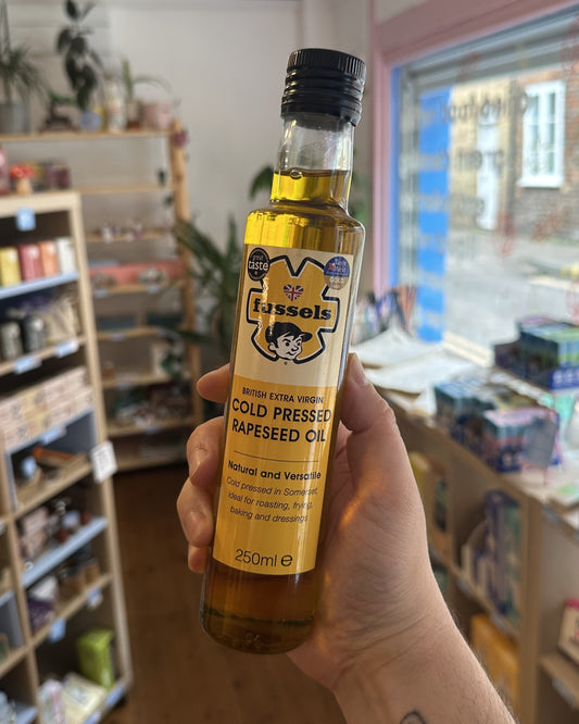 Cold Pressed Rapeseed Oil 250ml Bottle - Fussels