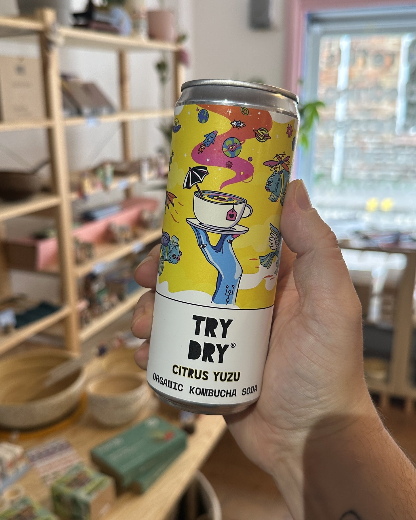 Citrus Yuzu Organic Kombucha Soda - Try Dry
