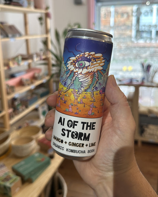 Mango + Ginger + Lime Organic Kombucha Soda - AI Of The Storm