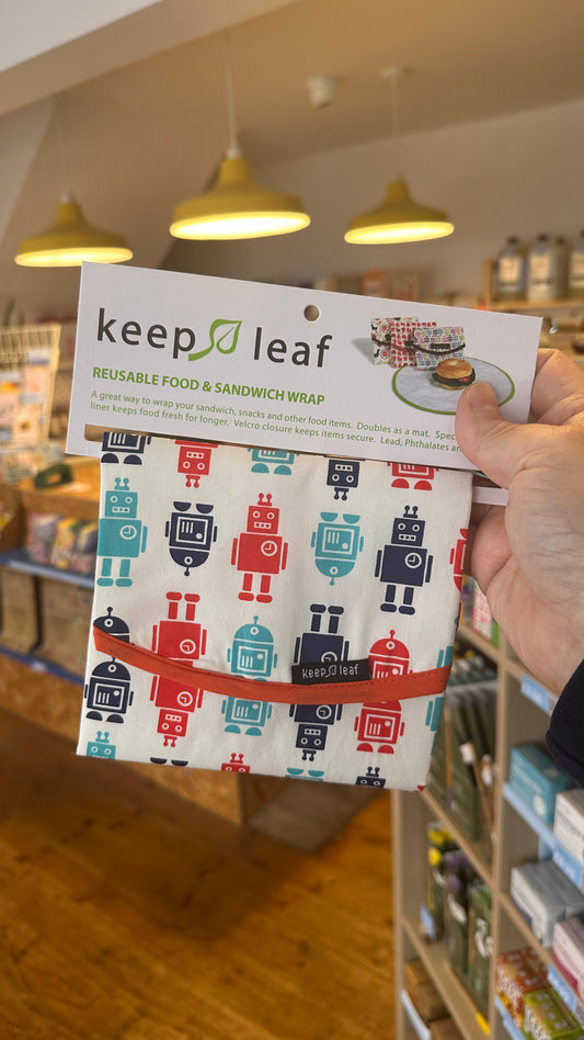 Robot Sandwich/Food Wraps - Keep Leaf