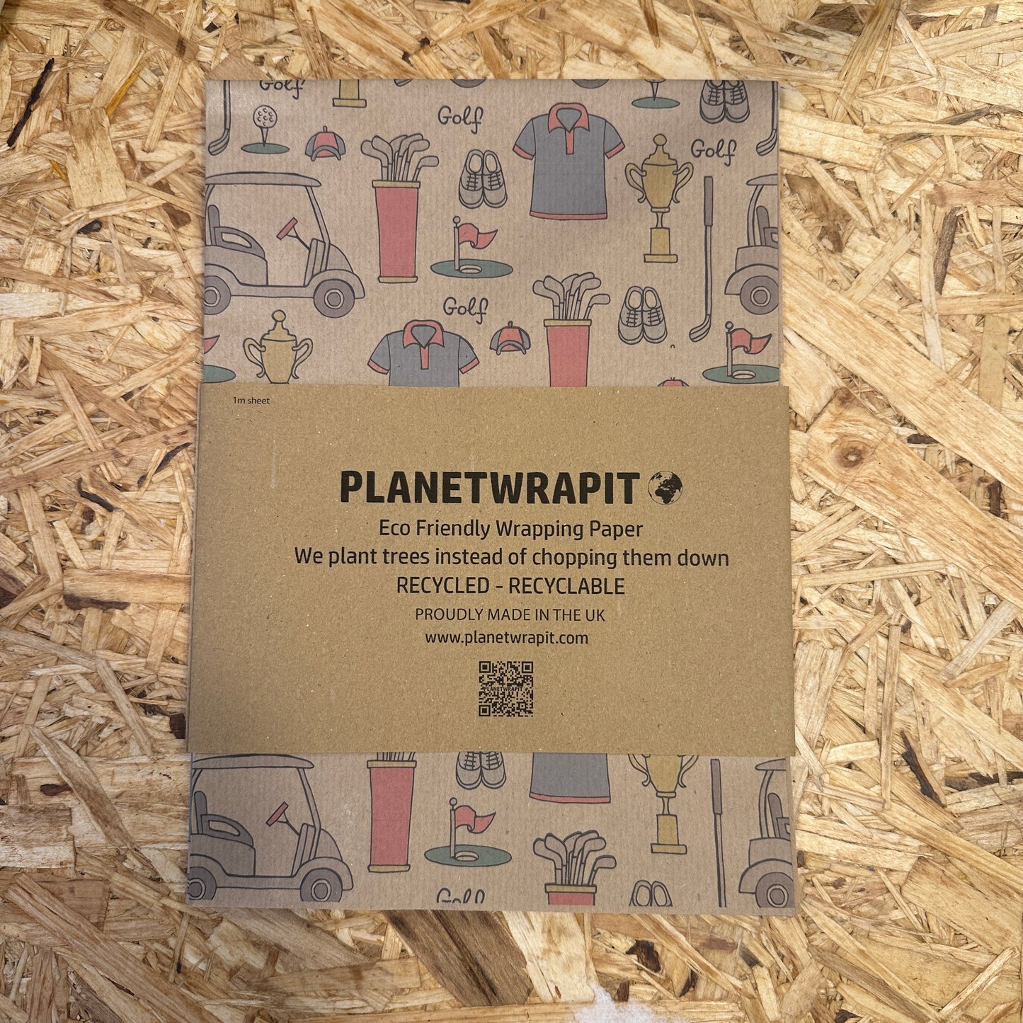 PlanetWrapIt Recycled Wrapping Paper Sheets