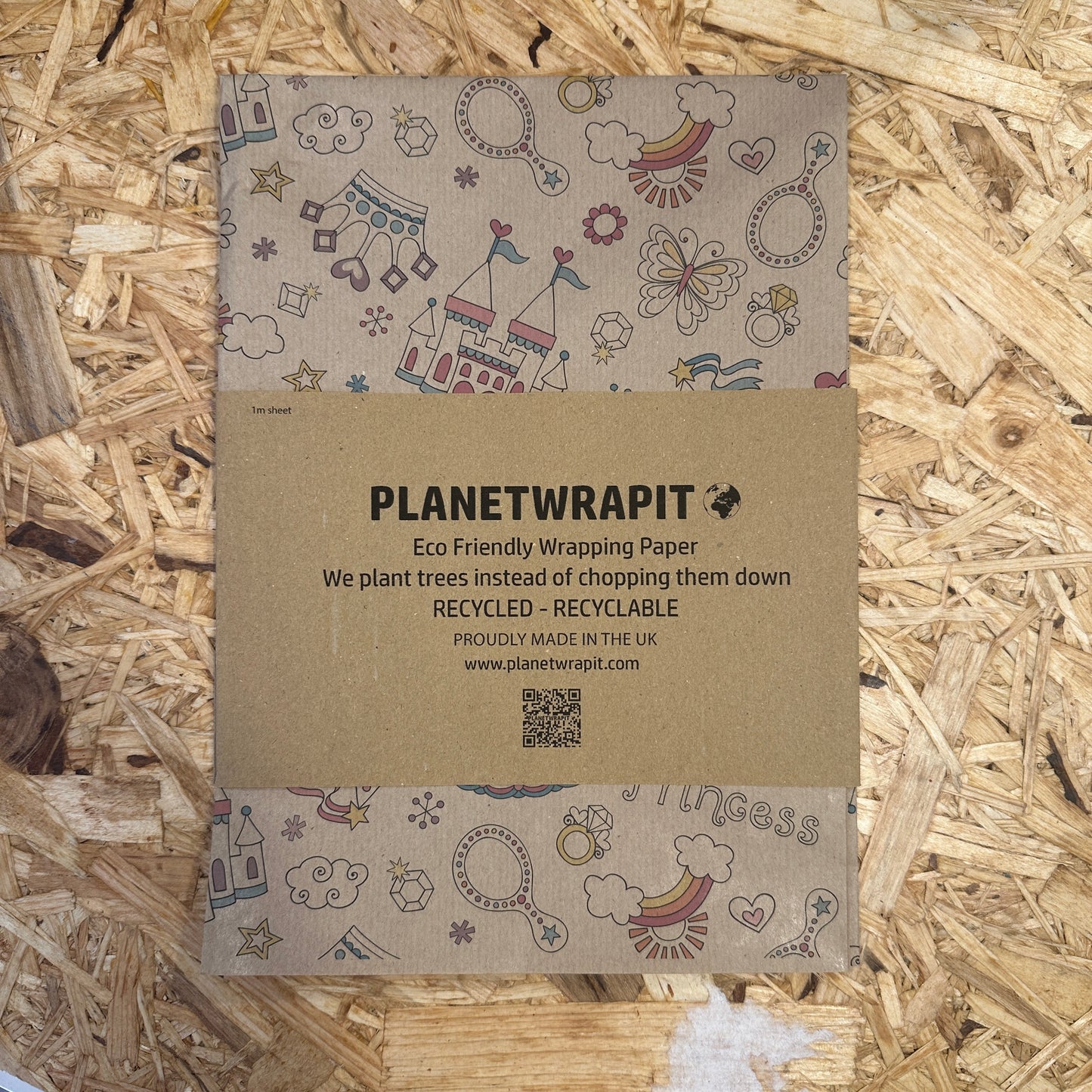 PlanetWrapIt Recycled Wrapping Paper Sheets