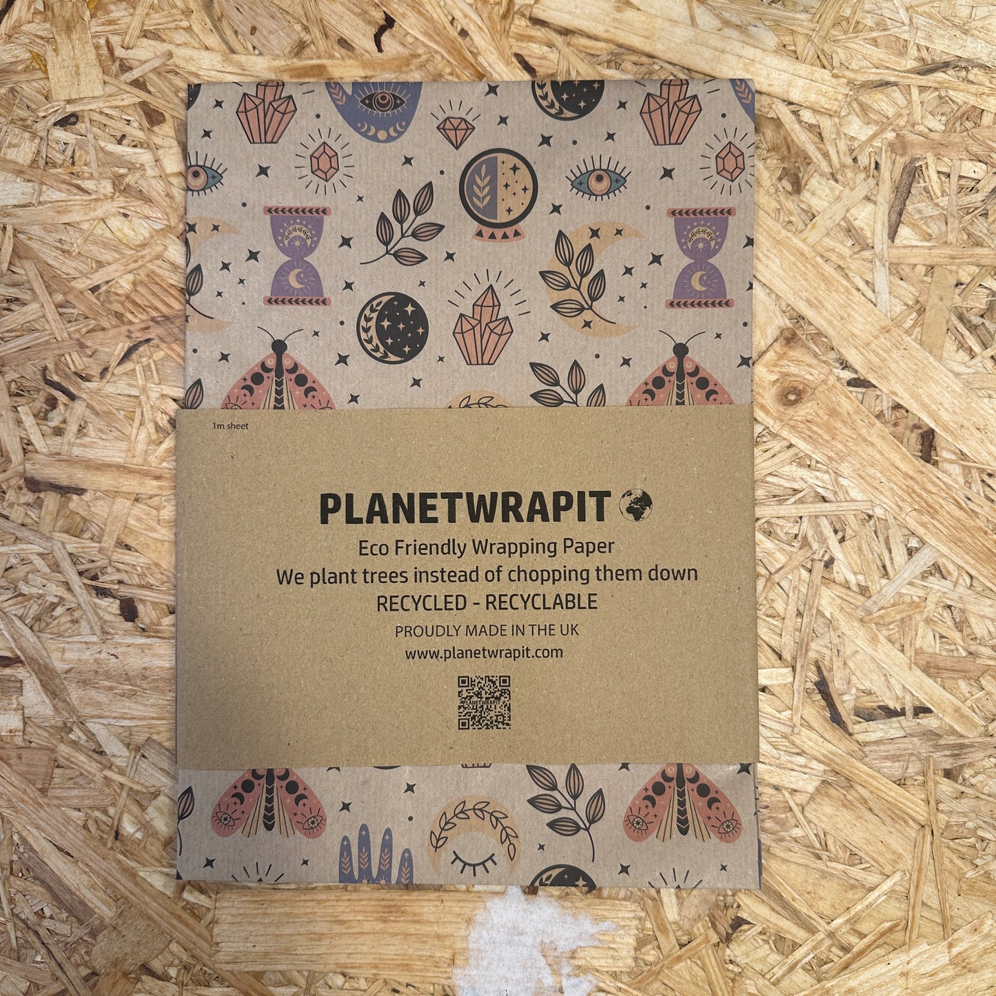 PlanetWrapIt Recycled Wrapping Paper Sheets