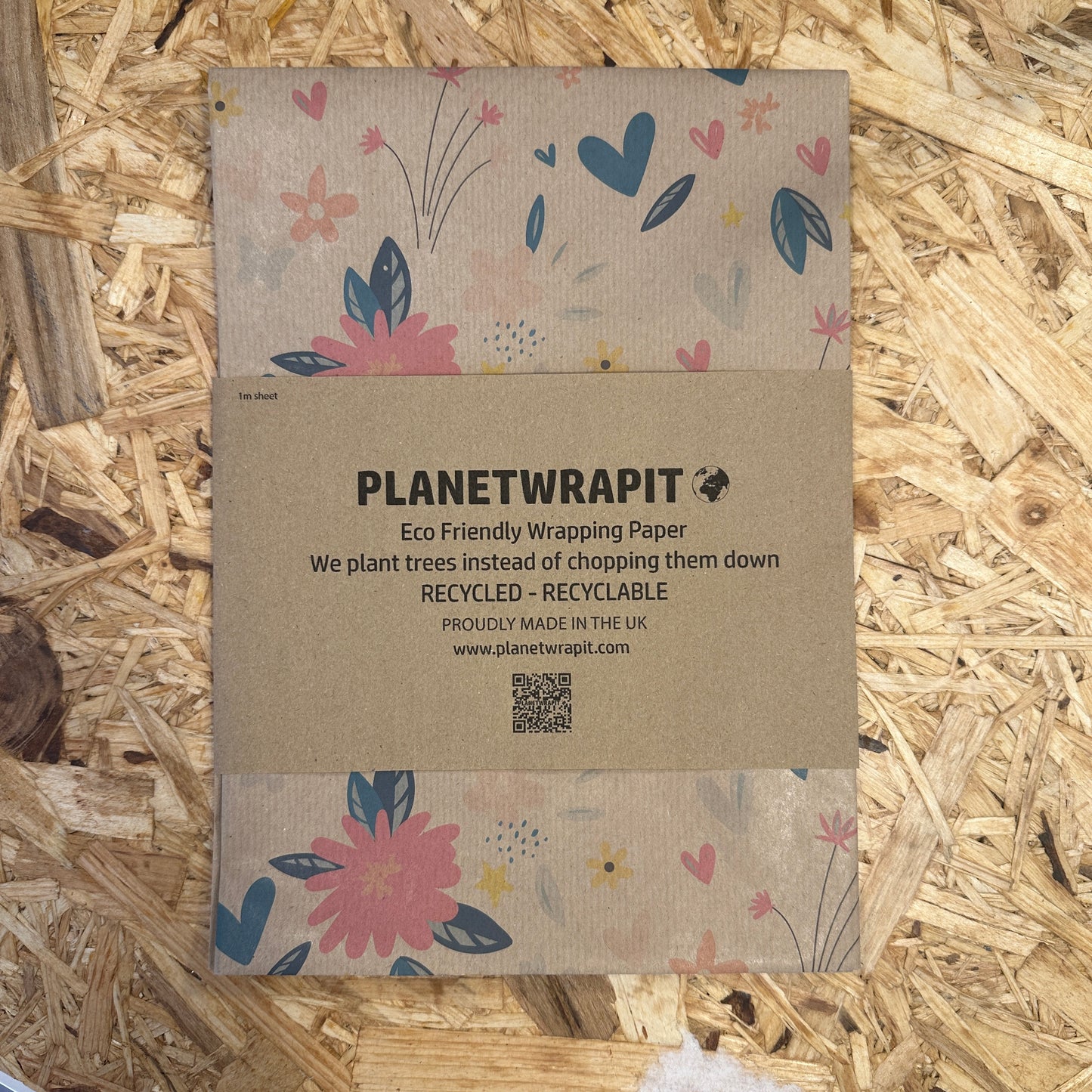 PlanetWrapIt Recycled Wrapping Paper Sheets