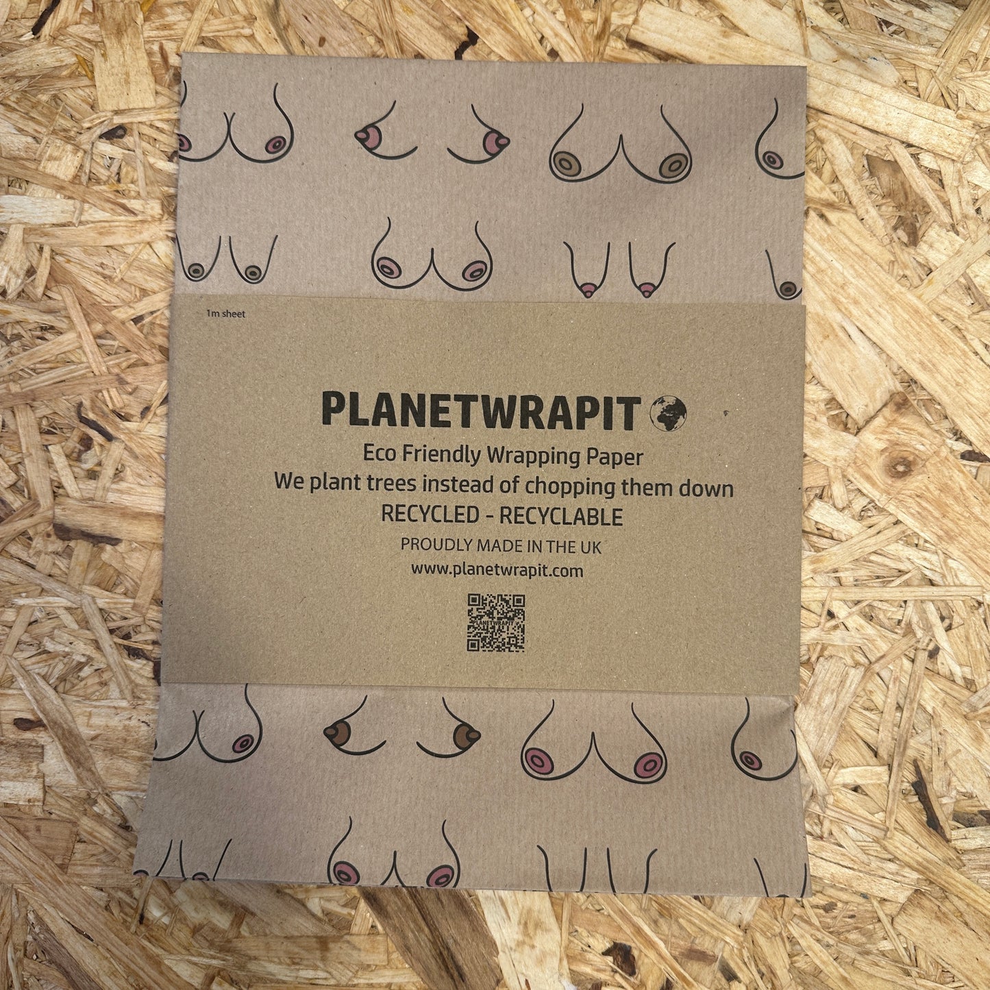 PlanetWrapIt Recycled Wrapping Paper Sheets