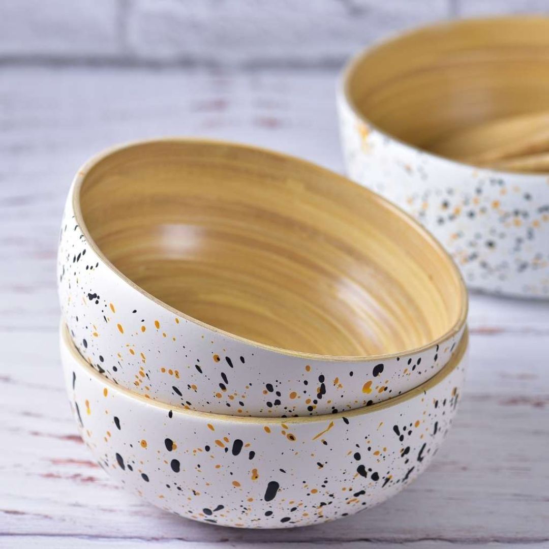 Handmade Bamboo Bowls