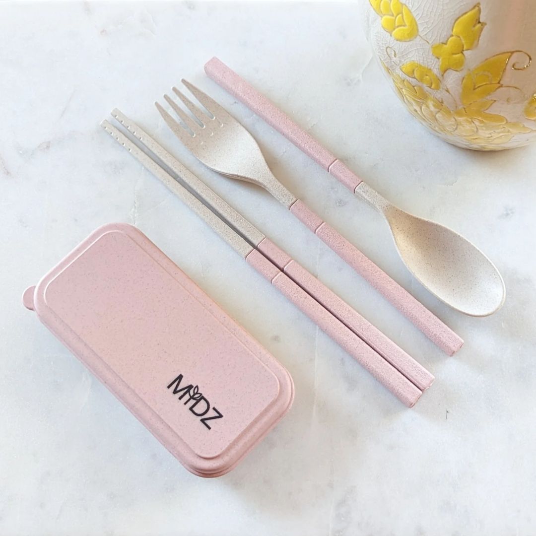 Midz Wheat Straw Cutlery Sets