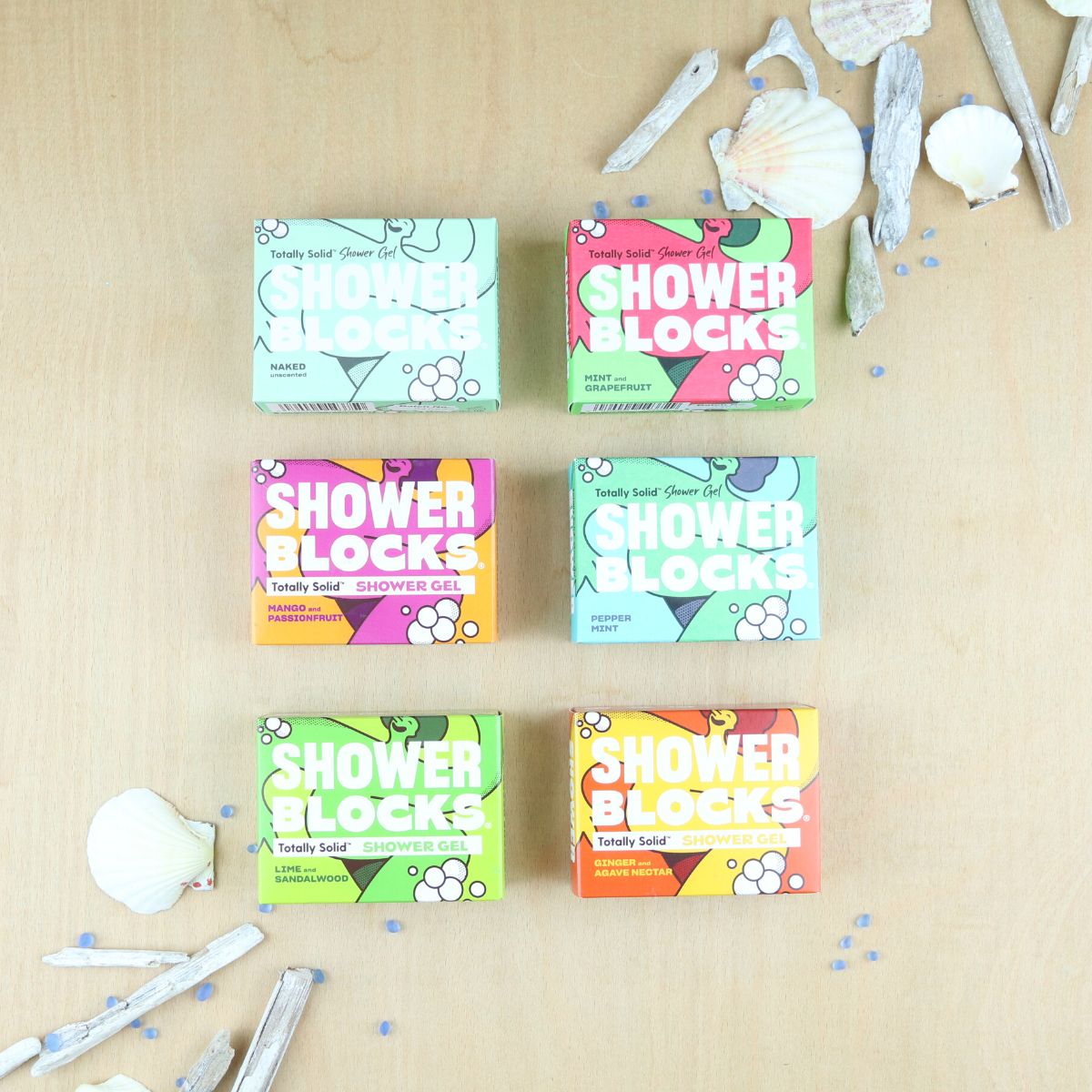 Shower Blocks - Solid Shower Gel