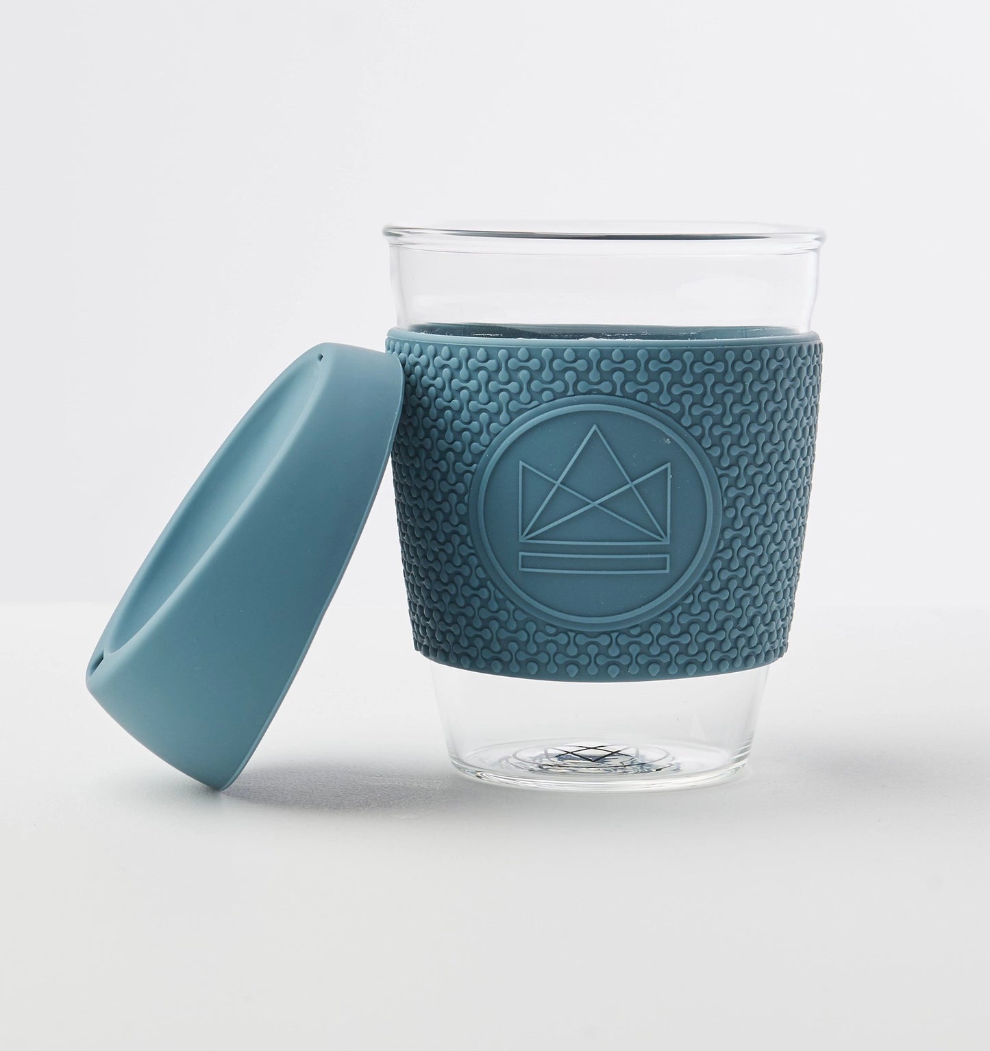12oz Glass Reusable Coffee Cup - Super Sonic