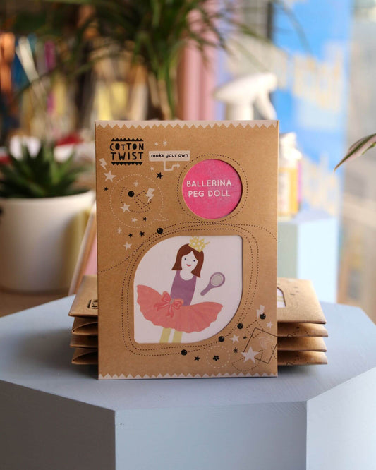 Make Your Own Ballerina Peg Doll