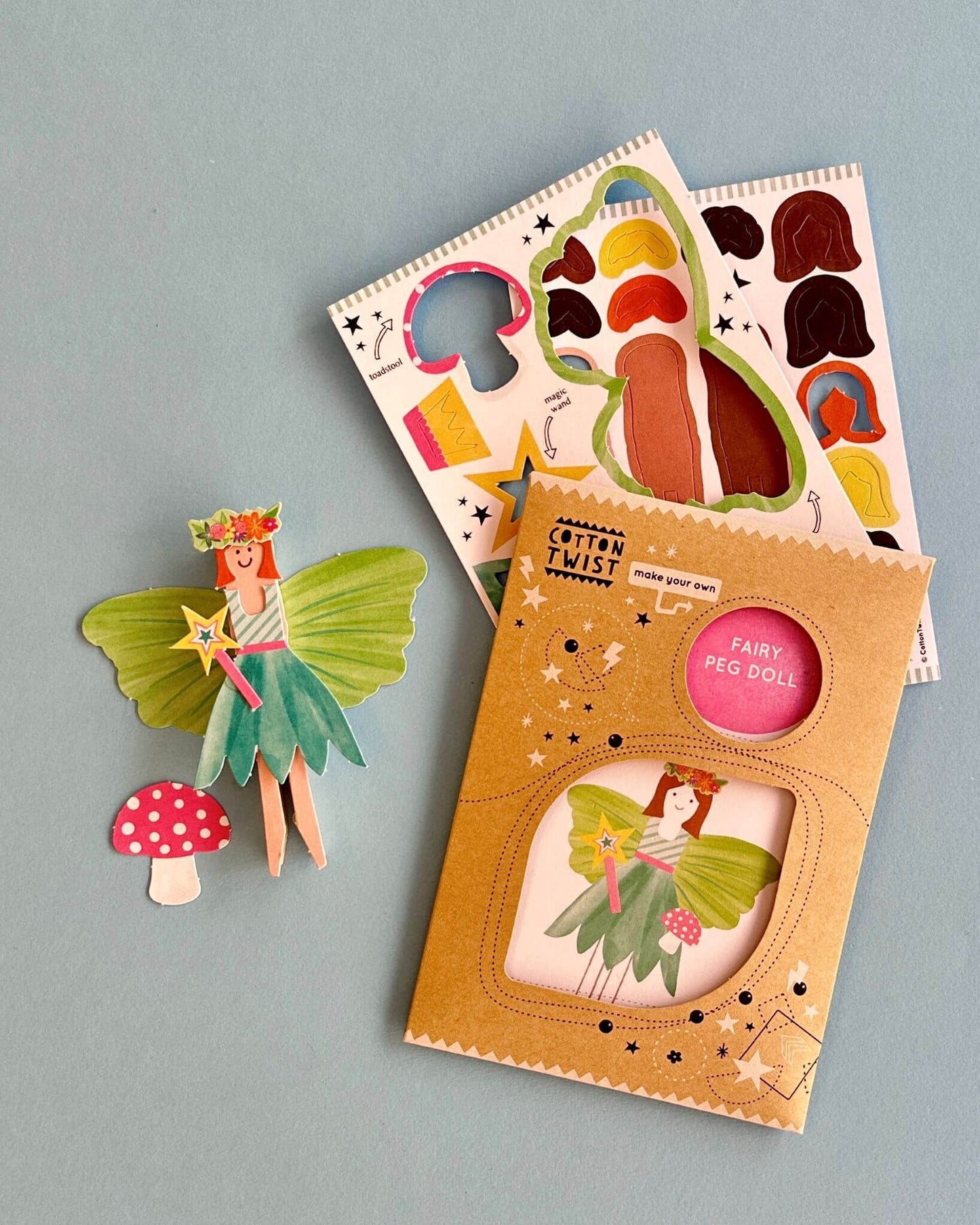 Make Your Own Fairy Peg Doll