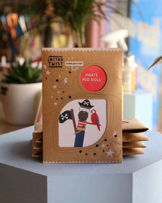Make Your Own Pirate Peg Doll
