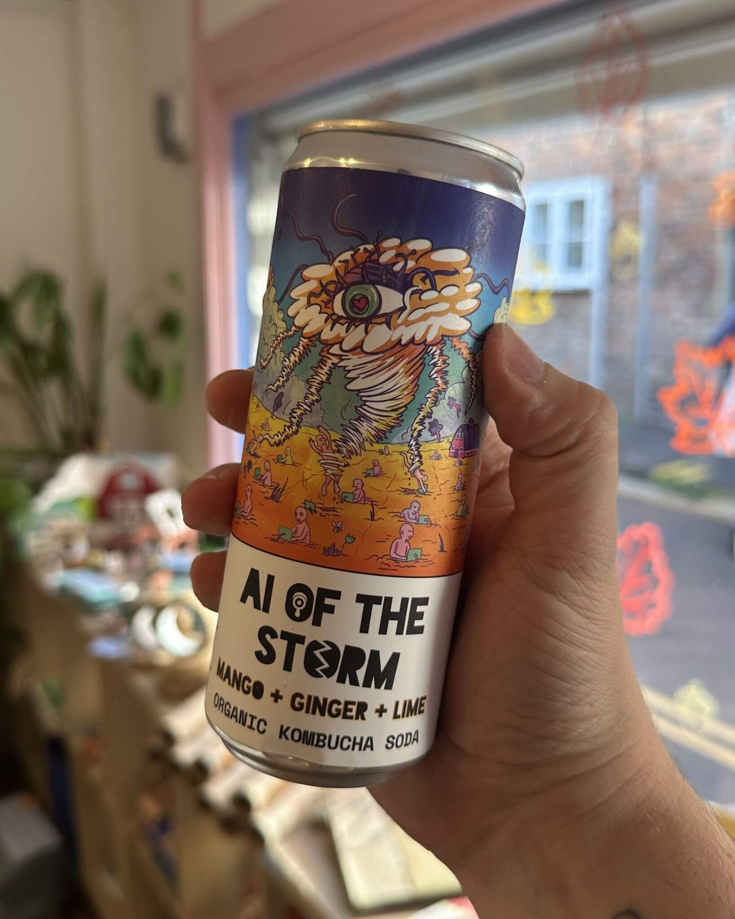 Mango + Ginger + Lime Organic Kombucha Soda - AI Of The Storm