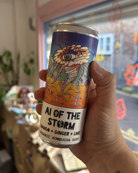 Mango + Ginger + Lime Organic Kombucha Soda - AI Of The Storm