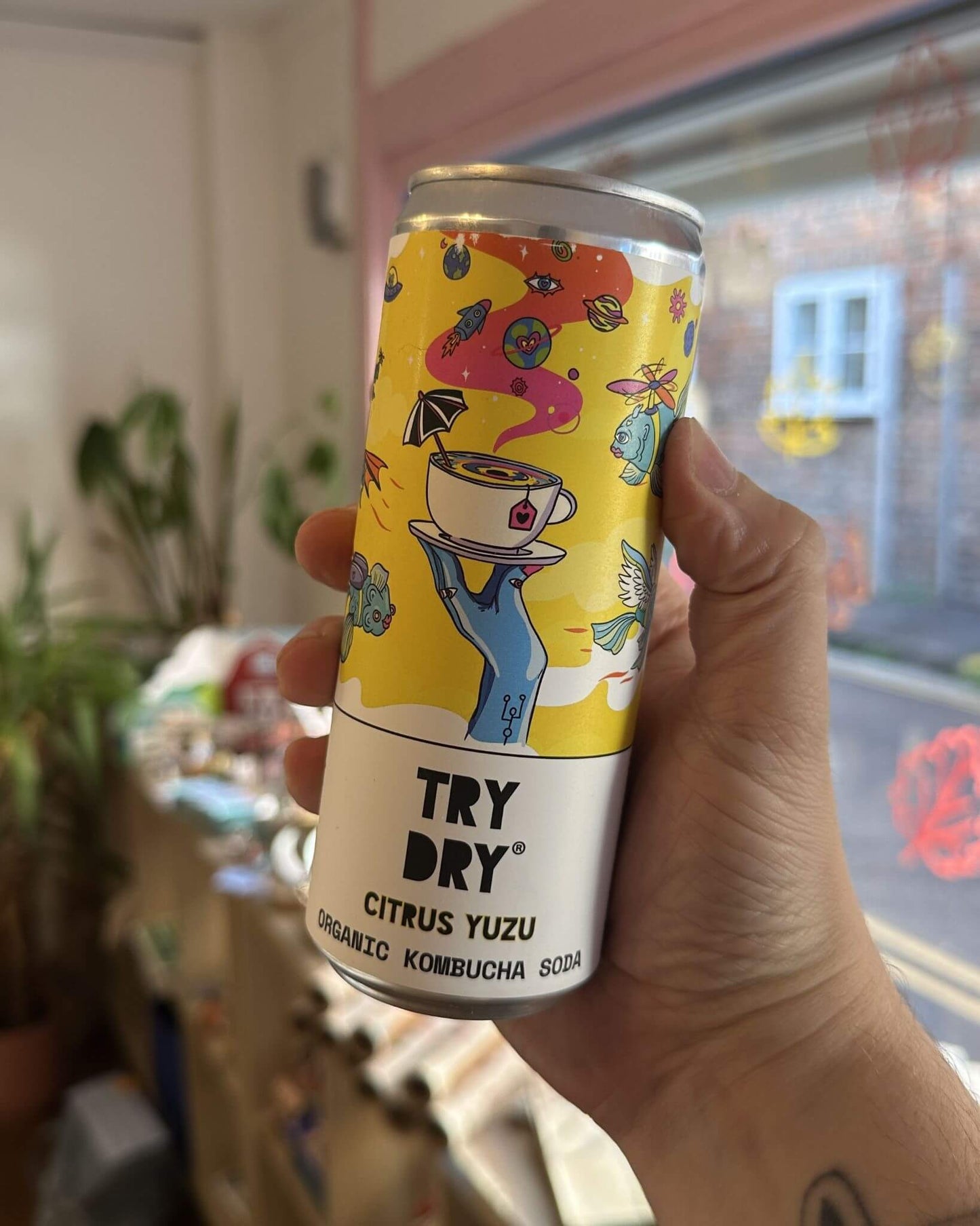 Citrus Yuzu Organic Kombucha Soda - Try Dry