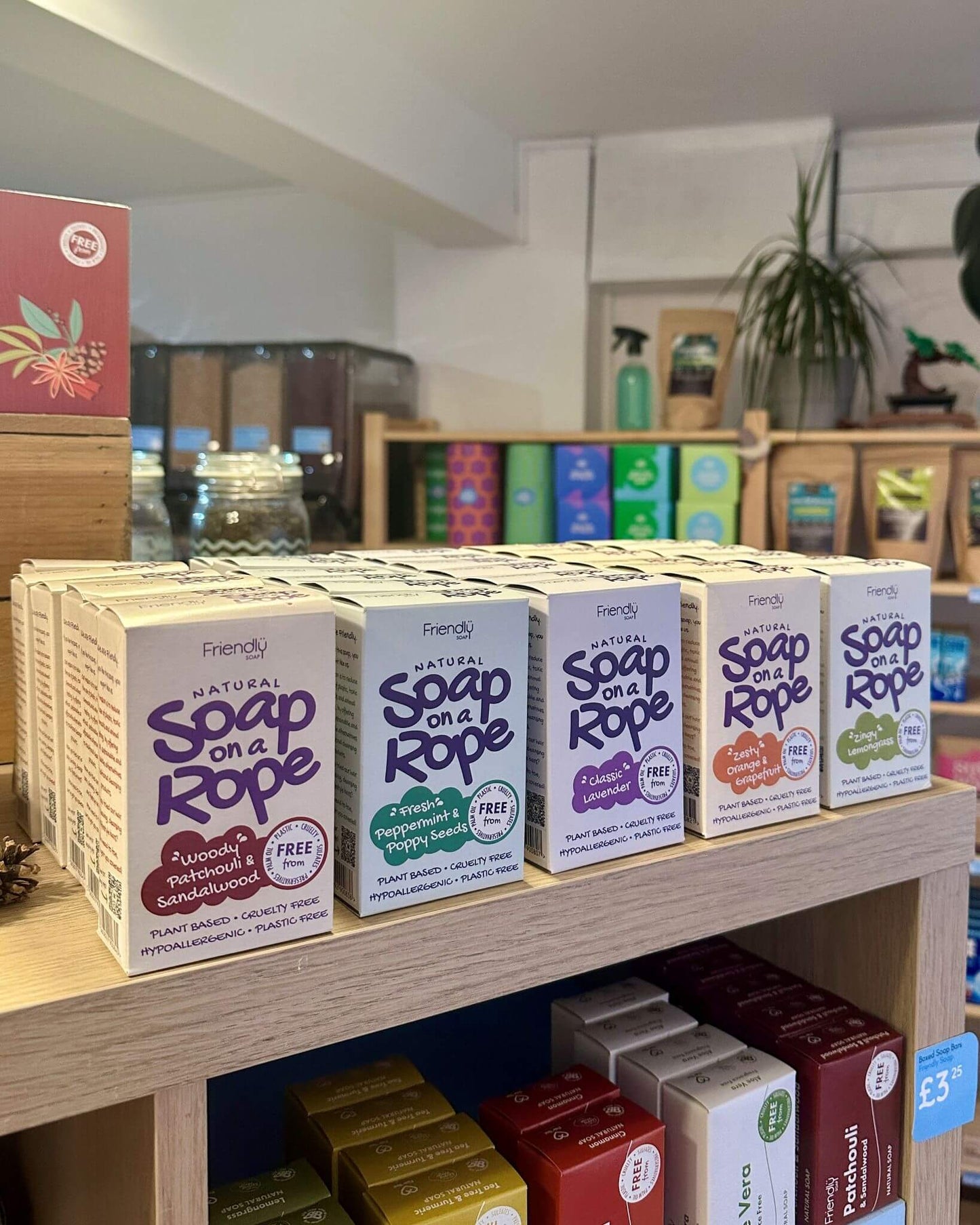 Patchouli + Sandalwood Soap On A Rope