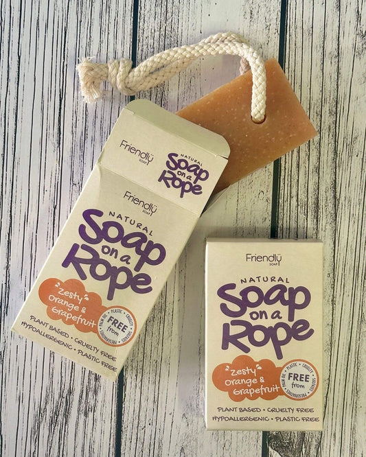 Orange + Grapefruit Soap On A Rope