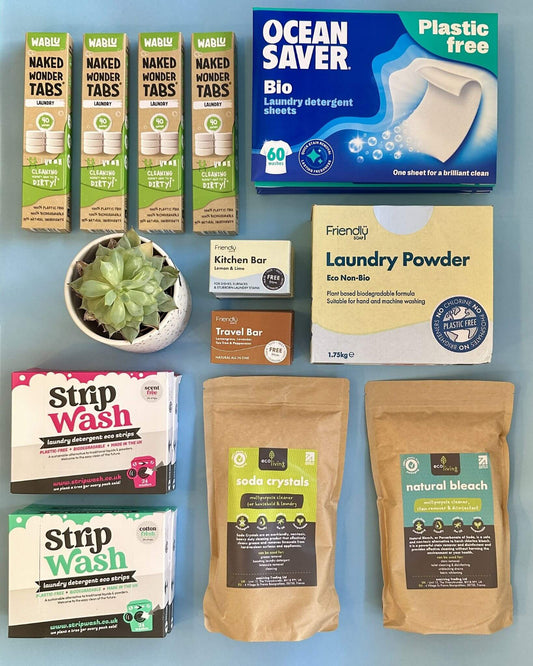 Natural Bleach Cleaning Powder In Pouches