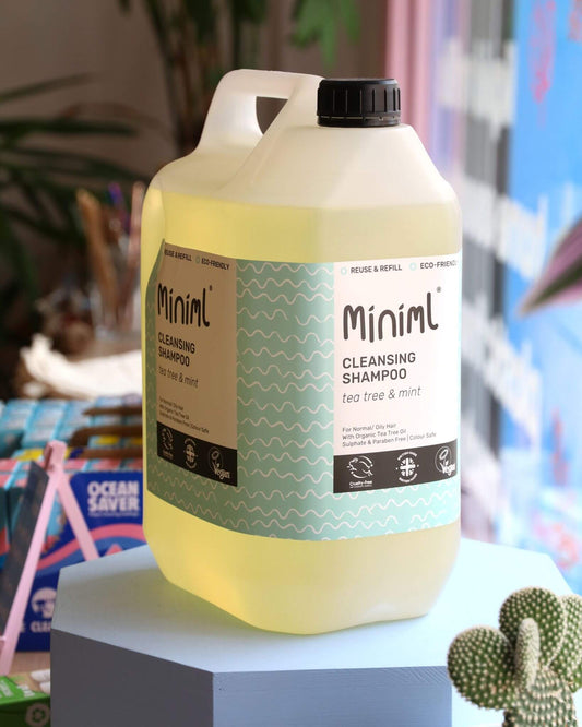 5L Tea Tree + Mint Shampoo Refill