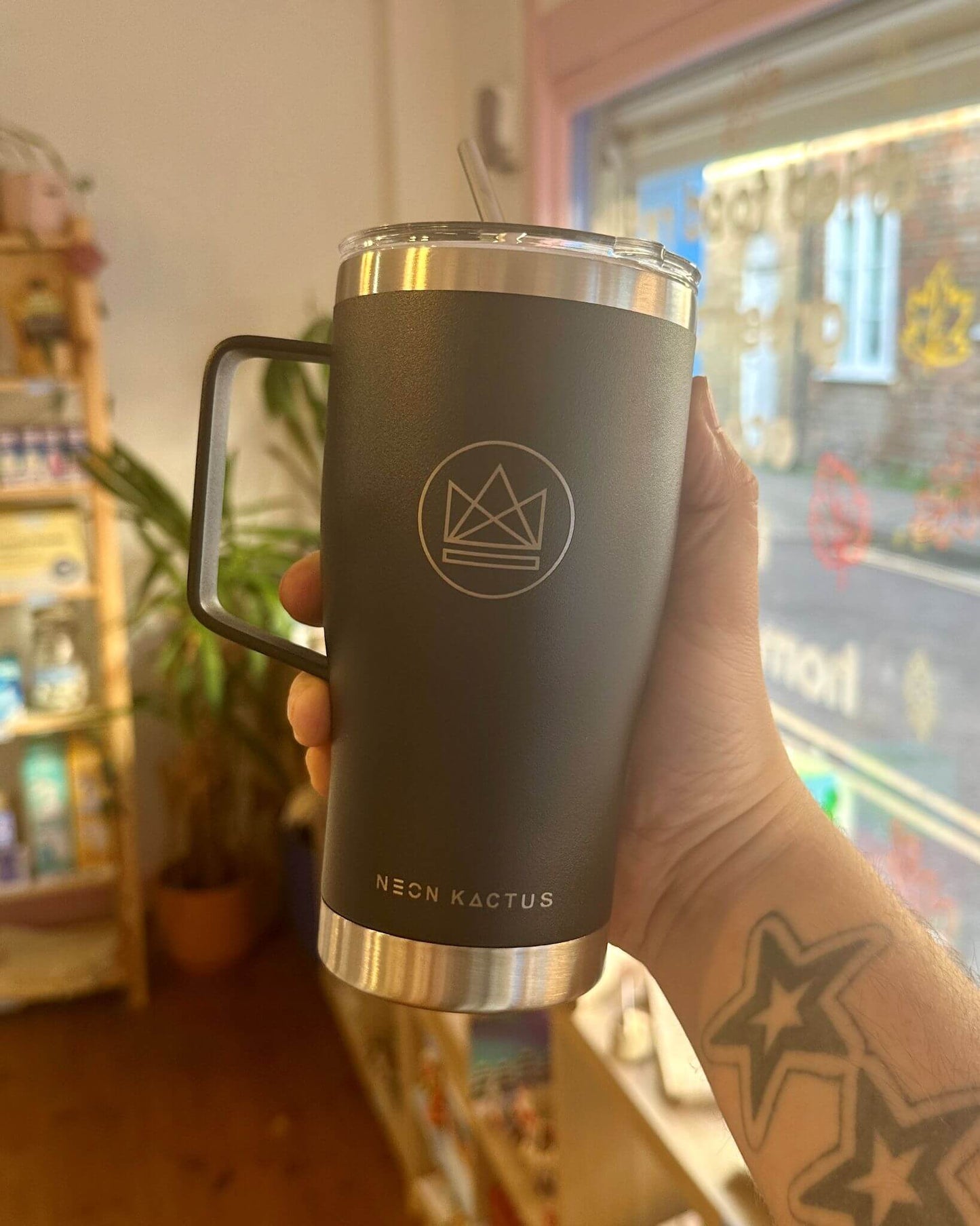 600ml/20oz Insulated Travel Mug - Rock Star